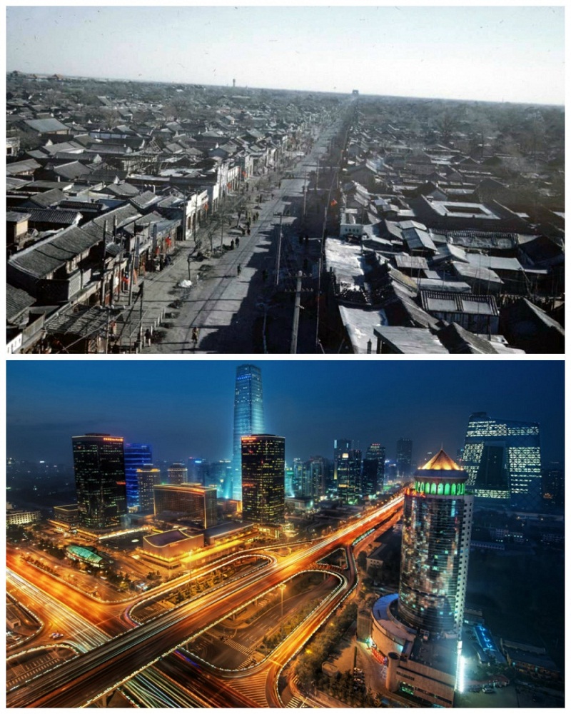 beijing-chinathe-1950s-vs-the-present