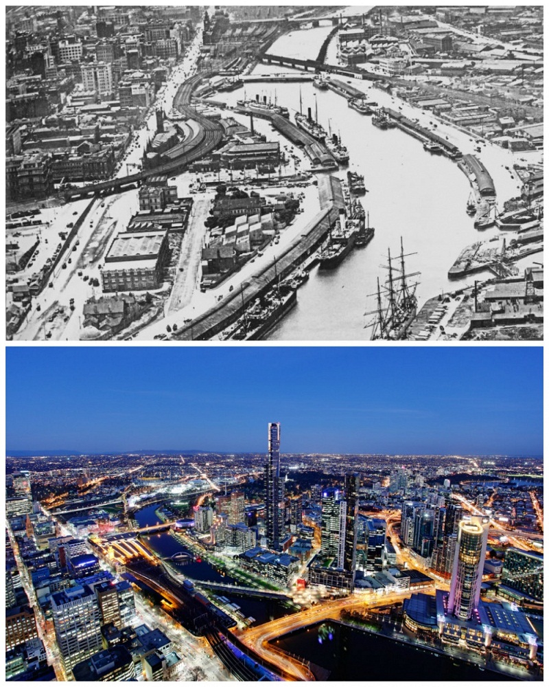 melbourne-australia1930-and-today