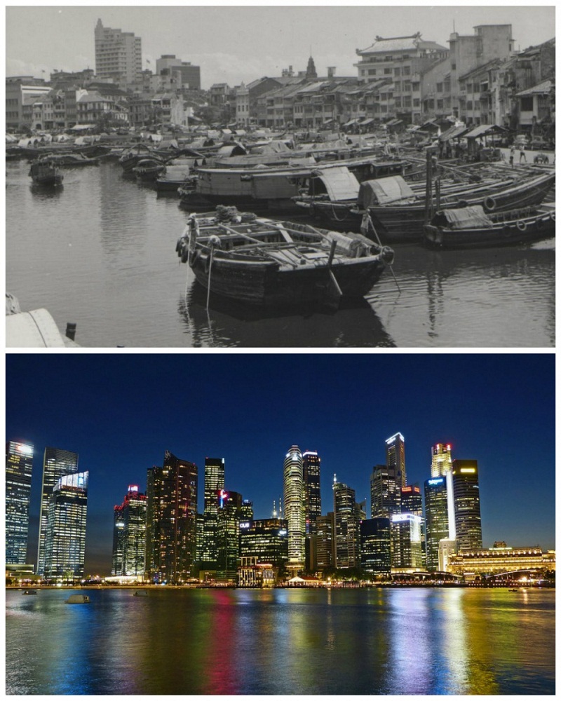 singapore-the-1970s-vs-now