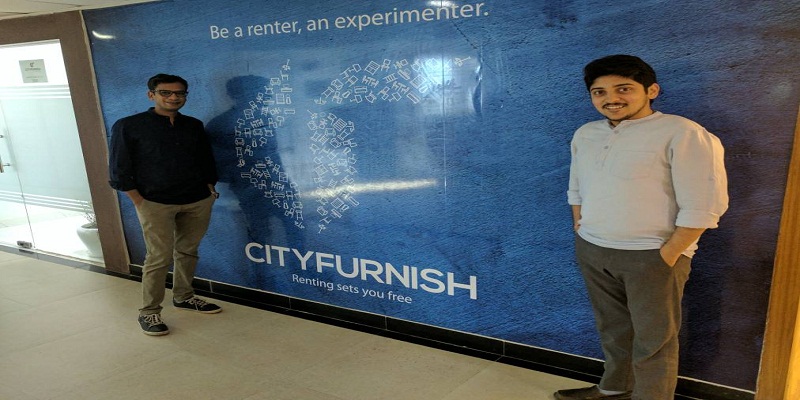 Neerav Jain and Saurabh Gupta founder of cityfurnish